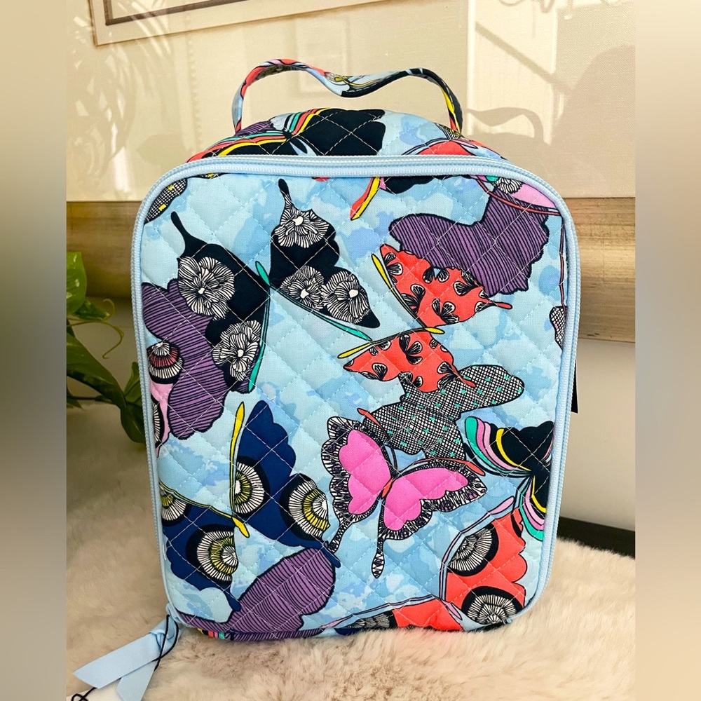 Vera Bradley lunch bunch tote lunch bag NEW BUTTERFLIES